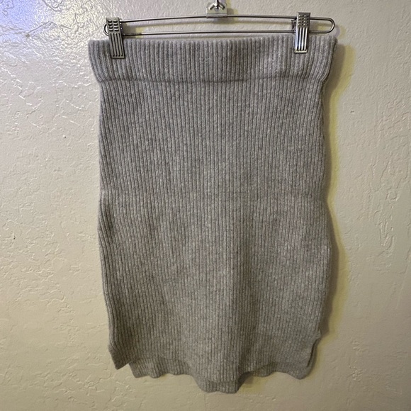 MADEWELL  Rowhouse Merino Wool Blend Knit Sweater Skirt SZ XS - Picture 2 of 8